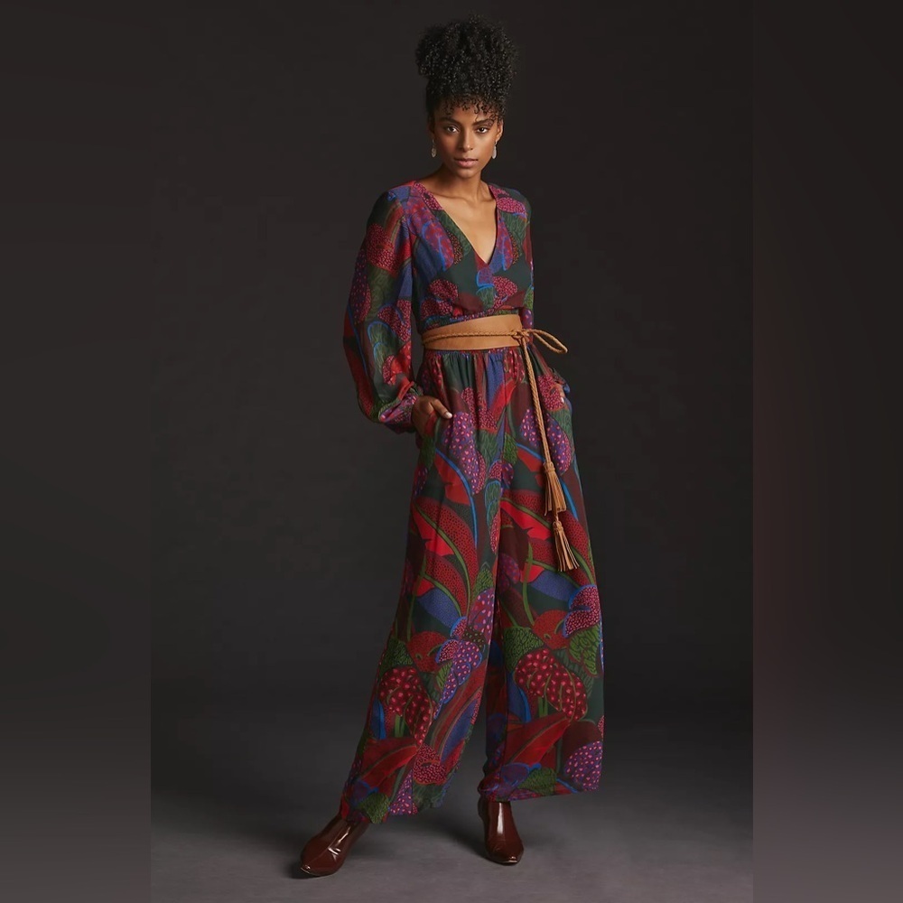 FARM RIO Wide-Leg Jumpsuit (104)